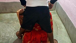 New bride's conjugal visit at home
