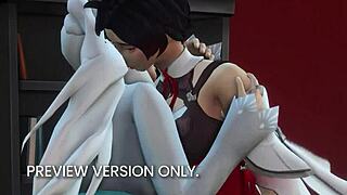 rwby 3d hentai rough preview with anime characters