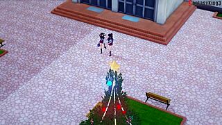 Akeno Surprises You in HS DXD NTR Madness 7 Full Movie