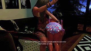 Spanked And Paddled To Tears Extended Clip In Gay BDSM Punishment!