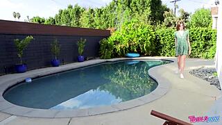 Tgirls XXX Star Returns for Solo Dildo Play in Hot Scene