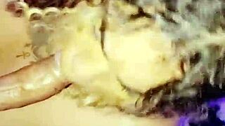 wanessa silva gets blowjob from technician fixing internet