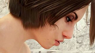 this sfm compilation features asian anime girls in titty fucks and doggystyle scenes with cumshots