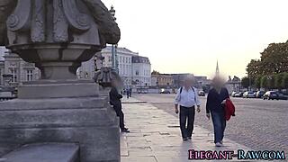 Classy sluts get their asses fucked in interracial erotic handjob masturbation