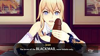 Klee's prank adventure with Jean in all scenes, featuring teen cosplay and hentai roleplay