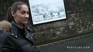 Couple from Public Banging Hard for Camera Indoors