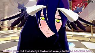 so, albedo’s just banging away in this 3d cartoon pov. full fantasyking3 overlord vibes with wild hentai action!