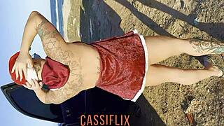 What if this latina mom gives her big ass as a christmas gift, riding with toys?