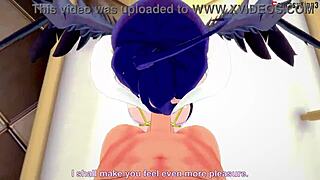 so, albedo’s just banging away in this 3d cartoon pov. full fantasyking3 overlord vibes with wild hentai action!