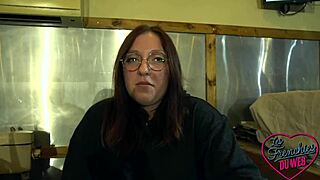 Lily, a young European brunette, can't get enough of wild fun.