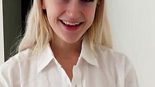 Sexy tomboy stepdaughter Sage Rabbit seduces old Indian uncle in taboo encounter