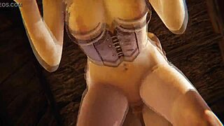 Horizon Zero Dawn - Aloy in 3D game animation