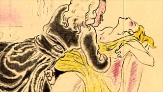 Vintage erotic art captures timeless allure