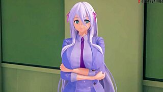 Akeno Surprises You in HS DXD NTR Madness 7 Full Movie