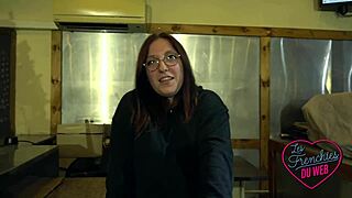 Lily, a young European brunette, can't get enough of wild fun.