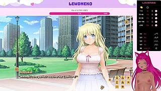 vtuber lewdneko plays love cubed part 5 in anime dating game