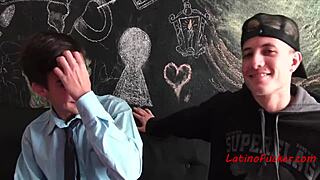 Hidden Cam Catches Bisexual Latino Twinks In Public Assfucking For Cash