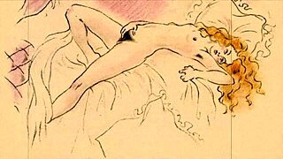 Vintage erotic art captures timeless allure
