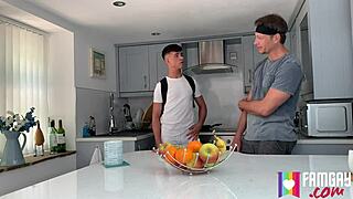 Foot Massage Turns Hardcore for Kendrick Thomas and James Keresford