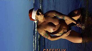 What if this latina mom gives her big ass as a christmas gift, riding with toys?