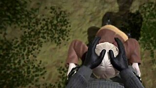 Hentai Resident Evil 4 Remake Ashley 3D Animasi