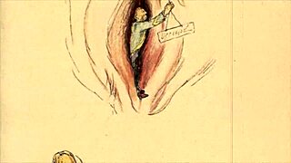 Vintage erotic art captures timeless allure