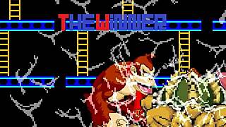 Two Koopas and a Donkey Kong in a Yaoi Mugenvideo