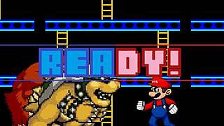 Two Koopas and a Donkey Kong in a Yaoi Mugenvideo