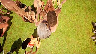 so, shey 2 just got wild in this 3d hentai scene