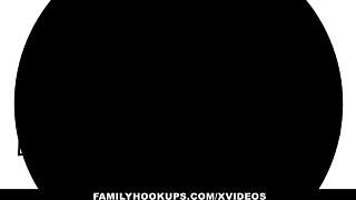 Familyhookups - Big Ass Abella Danger Screws Stepdad with His Huge Cock?