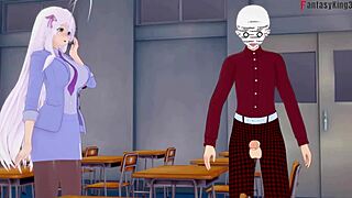 Akeno Surprises You in HS DXD NTR Madness 7 Full Movie