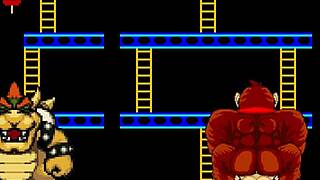 Bowser Koopa and Donkey Kong Dominate Mario in Furry Bareback Action!