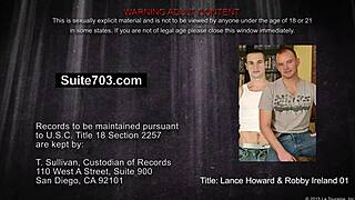 Passionate Gay Guy Gets His Ass Nailed Hard by Big Cock on Couch