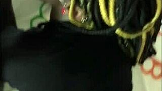 i met ebony girl online and fucked her with monster cock right away