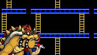 Bowser Koopa and Donkey Kong Dominate Mario in Furry Bareback Action!