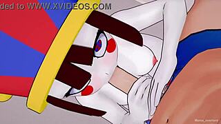 Hey, Pomni drops her towel for uncensored cartoon action today!