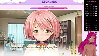 vtuber lewdneko plays love cubed part 5 in anime dating game