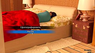 3D cartoon game with bondage and big tits