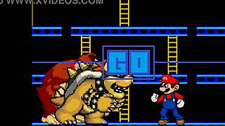 Bowser Koopa and Donkey Kong Dominate Mario in Furry Bareback Action!