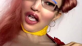 The goddess gives jerk off instructions while dominating you.