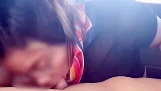 pinay wife KANTUTAN in car with DRIVER