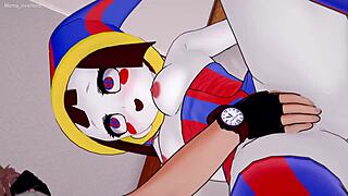 Hey, Pomni drops her towel for uncensored cartoon action today!