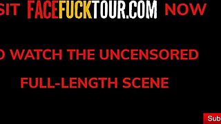 Watch Candee Licious Get Face Fucked with Big Dick Cumshot