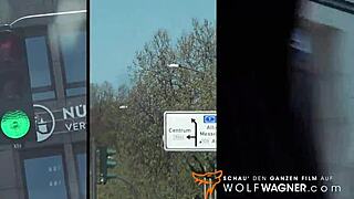 Milf julia shares her german casting interview outdoors with wolfwagner