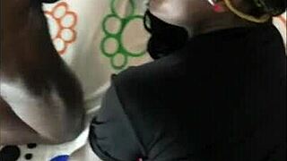 i met ebony girl online and fucked her with monster cock right away