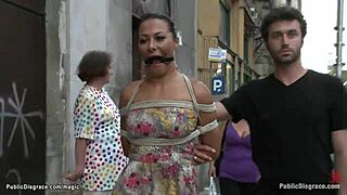 Romanian Slut Fucked Hard on Public Streets