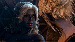 Minthara's Futa Sex Scene in Baldur's Gate 3