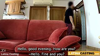 big ass brazilian amateur gets creamed in rough anal casting