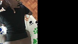 i met ebony girl online and fucked her with monster cock right away