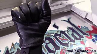 petite teen sucks bbcs?